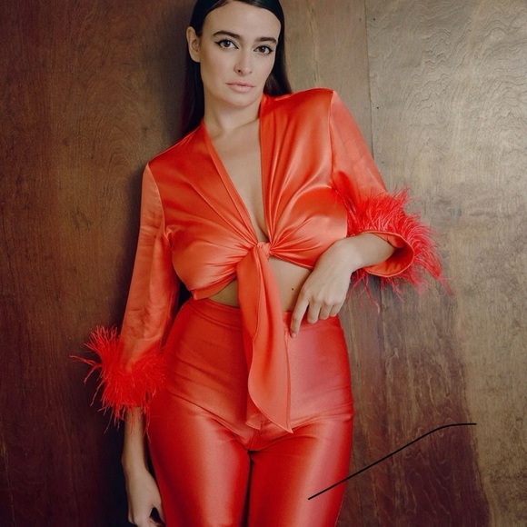 Rezek Studio scarlet foxy top. Never worn. Make an offer! - Picture 3 of 9